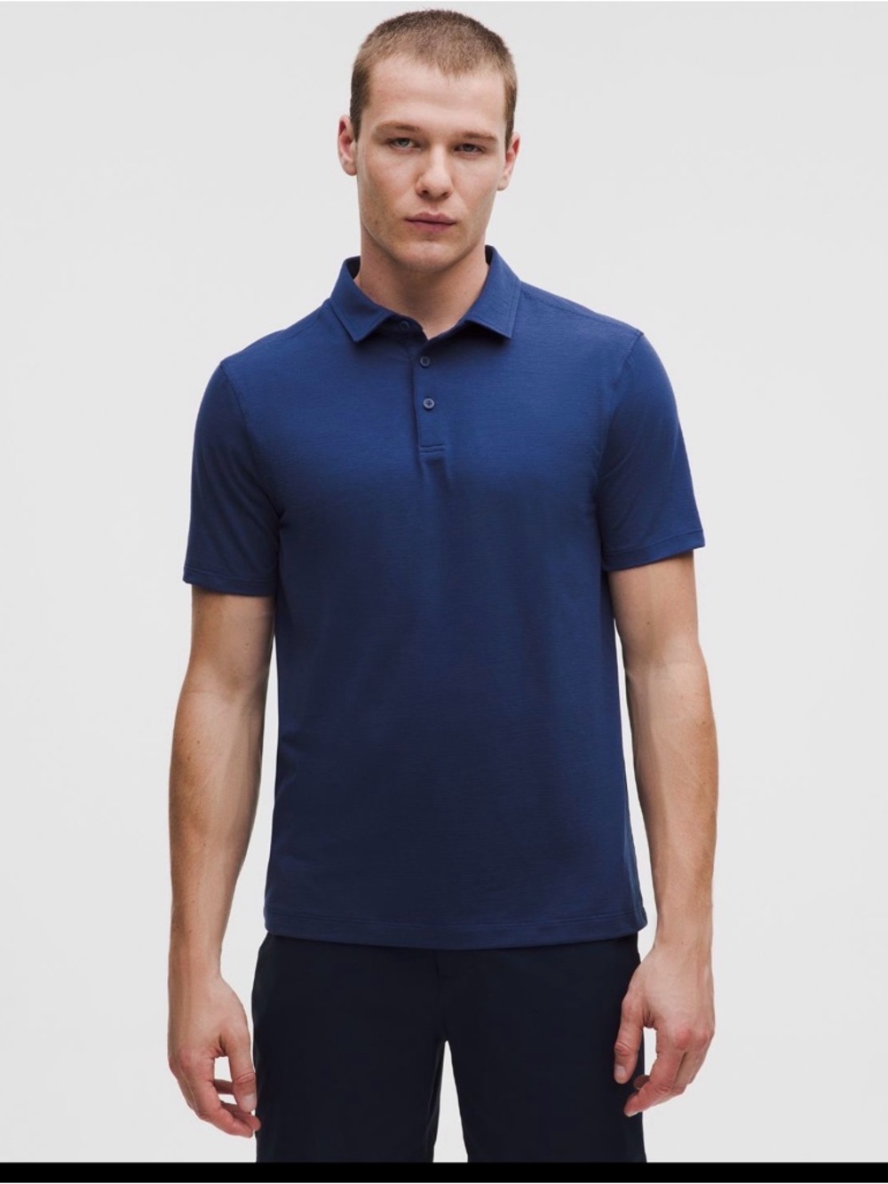 lululemon athletica Men's Polo - Deep Blue